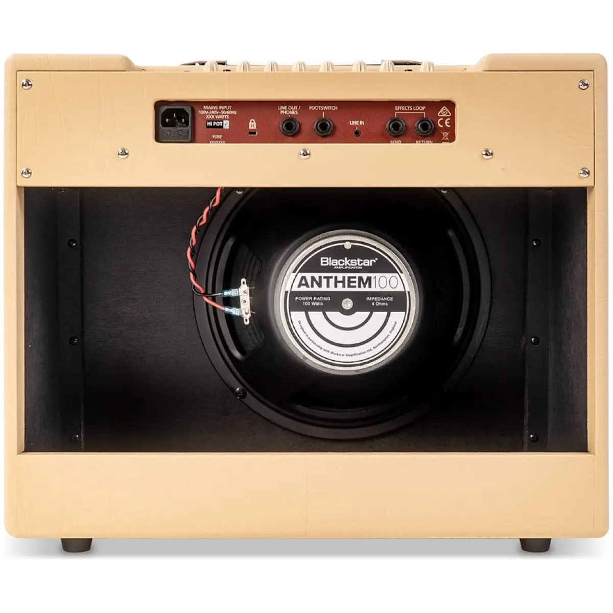 Blackstar DEBUT-100R 112 Cream Combo Amplifier - Image 6