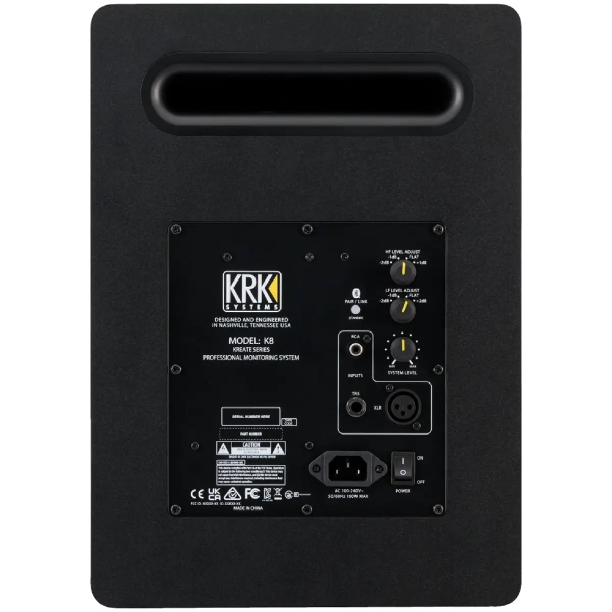 KRK K8 Kreate Series 8” Studio Monitor(Unit) - Image 3