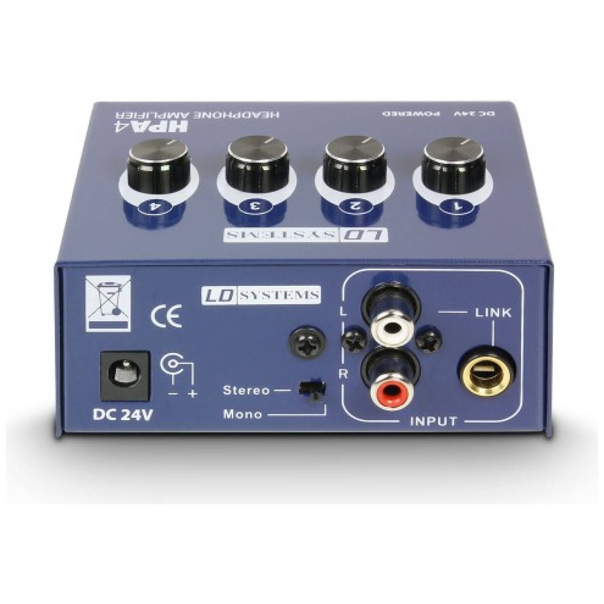 LD Systems HPA 4 Headphone Amplifier 4-channel - Image 2
