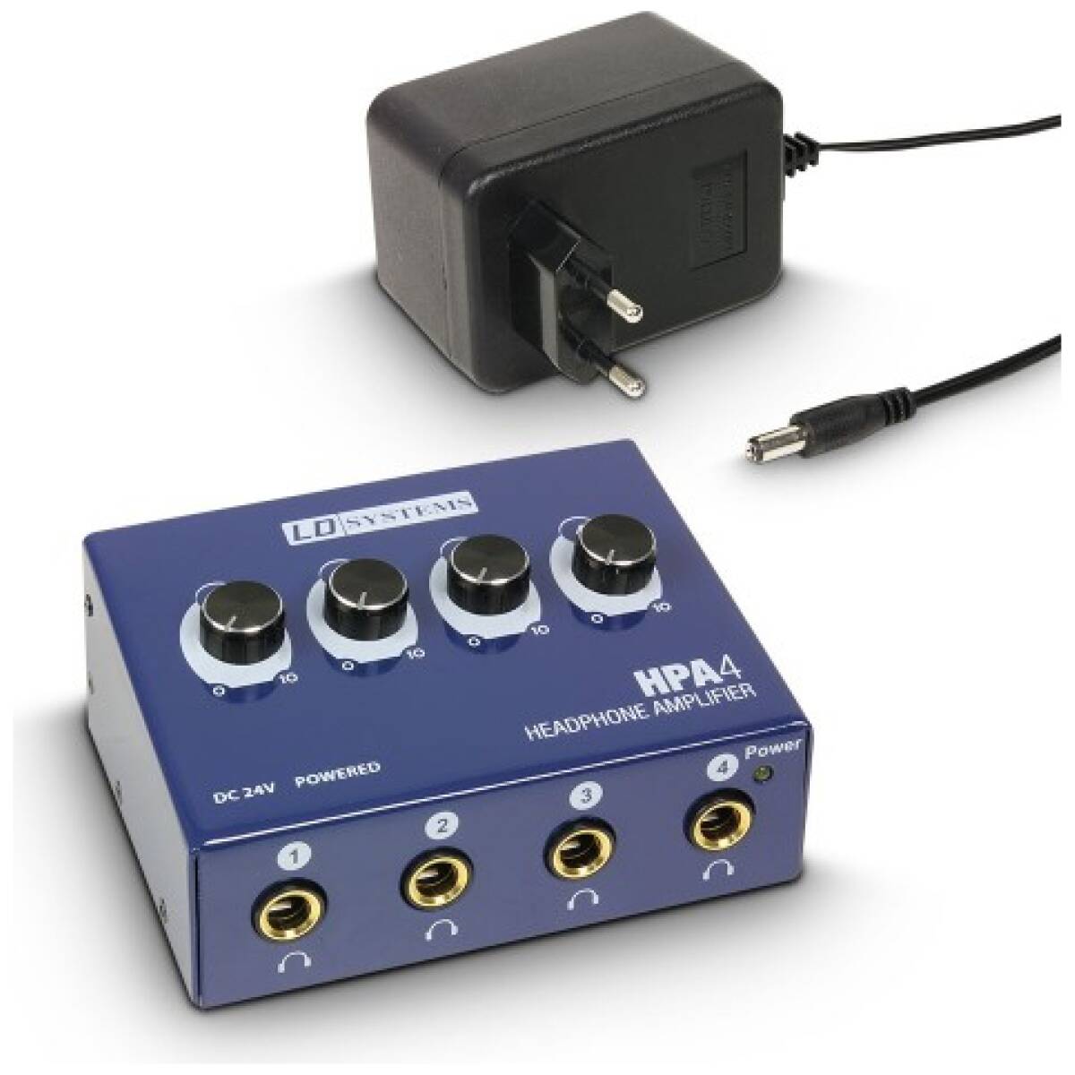 LD Systems HPA 4 Headphone Amplifier 4-channel - Image 3