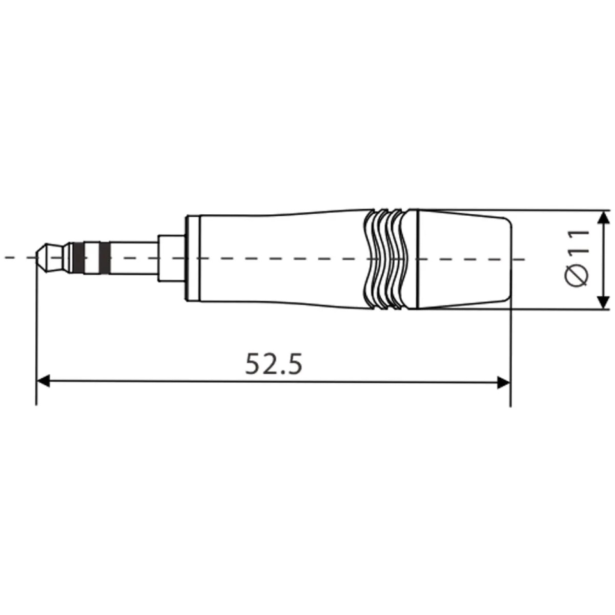 Roxtone Connector 3.5MM Stereo Male Inline - Image 2