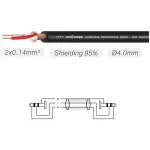 Roxtone Smart Series Signal Lead 3.5MM Stereo Male– 3.5MM Stereo Male 3M - Image 2