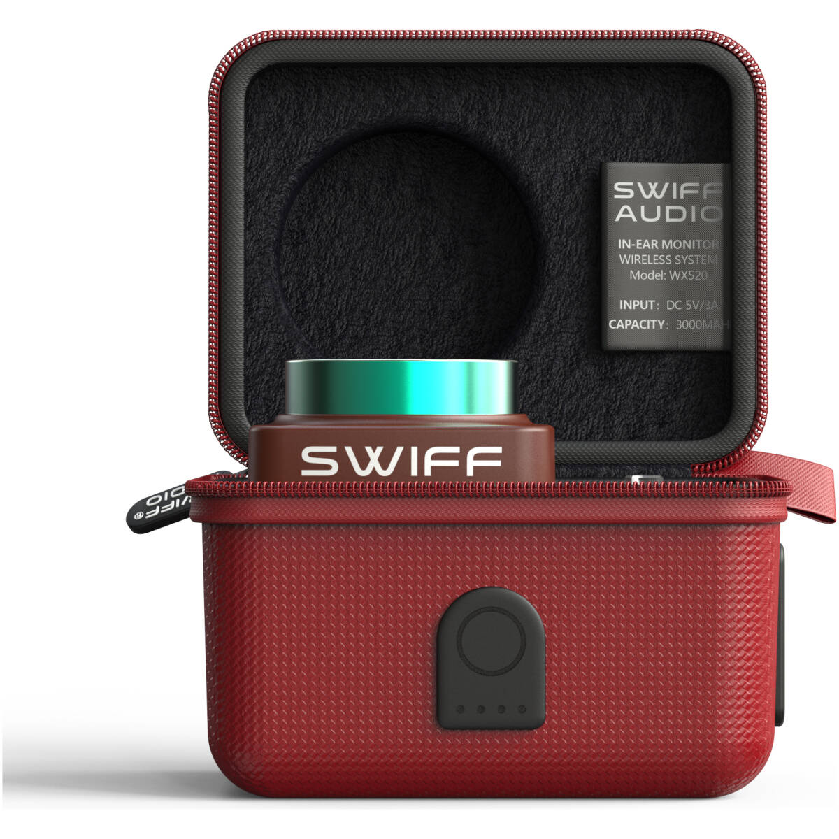 SWIFF Audio WX-520-RED Wireless In-ear Monitor System - Image 3