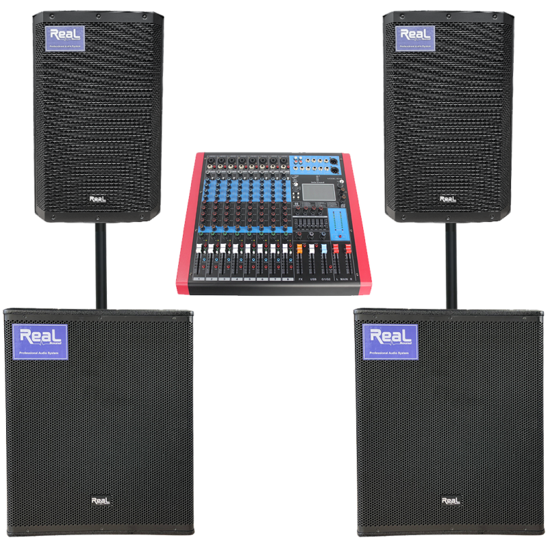 Real Sound Active ZX Top + Sub Combo
