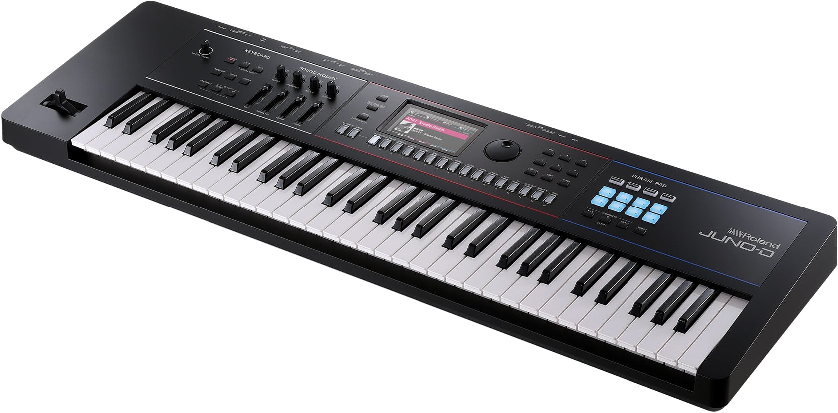 Roland juno-d6 61鍵盤 Roland JUNO-D6 61-Key Synthesizer - A1 Sound