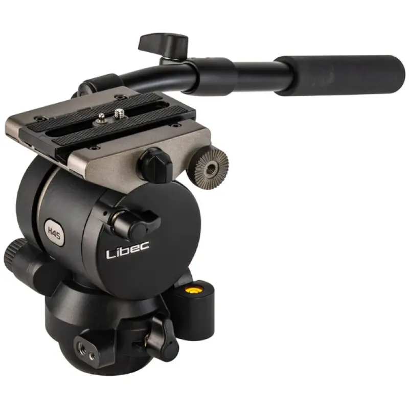 Libec H45 75mm Ball And Flat Base Video Head With A PH-6B