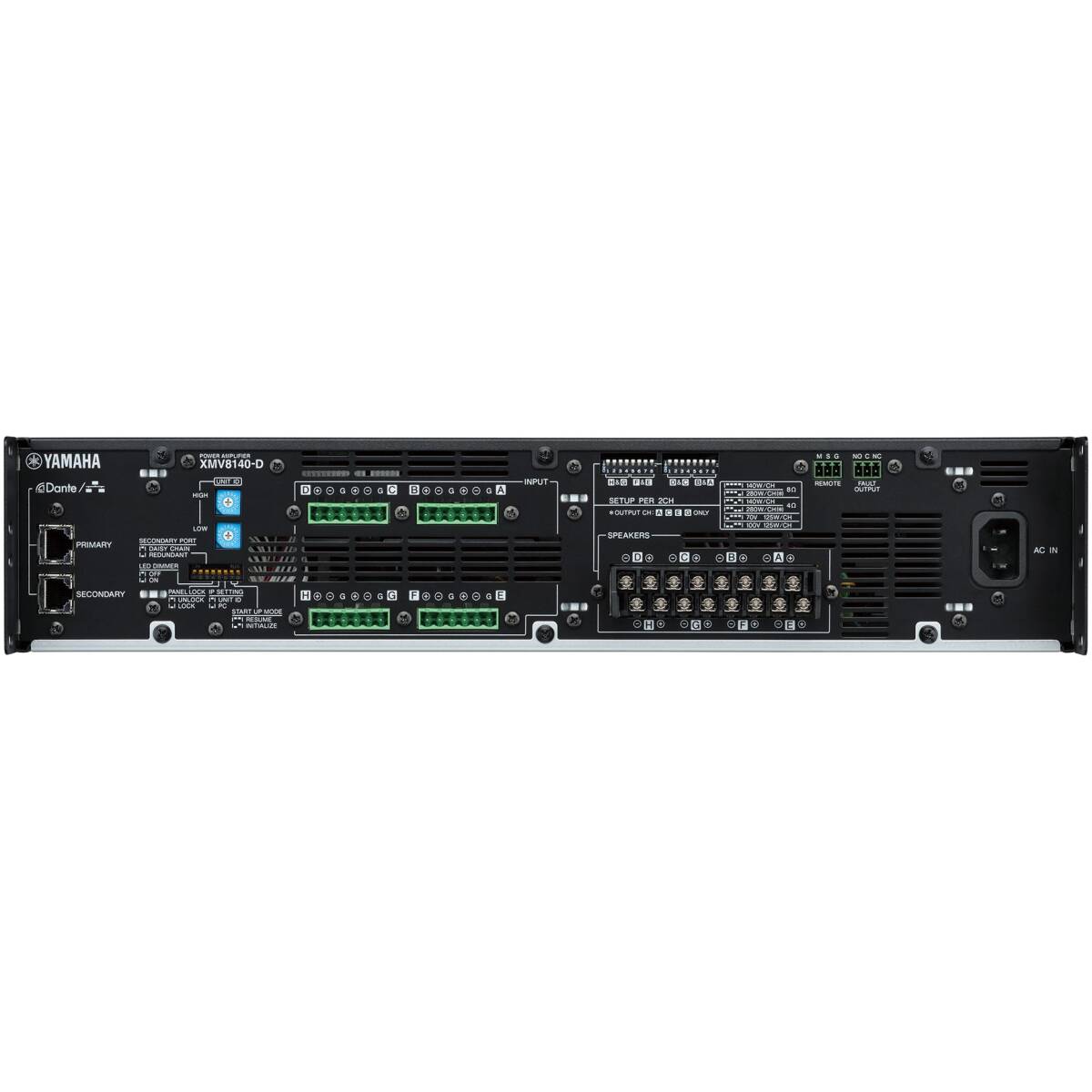 Yamaha XMV8140-D Power Amplifier - Image 3