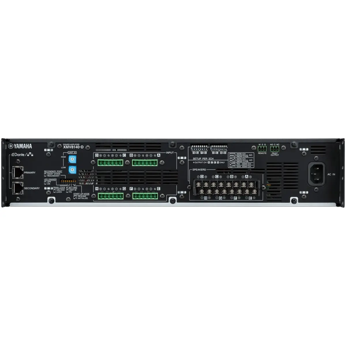 Yamaha XMV8140-D Power Amplifier - Image 3