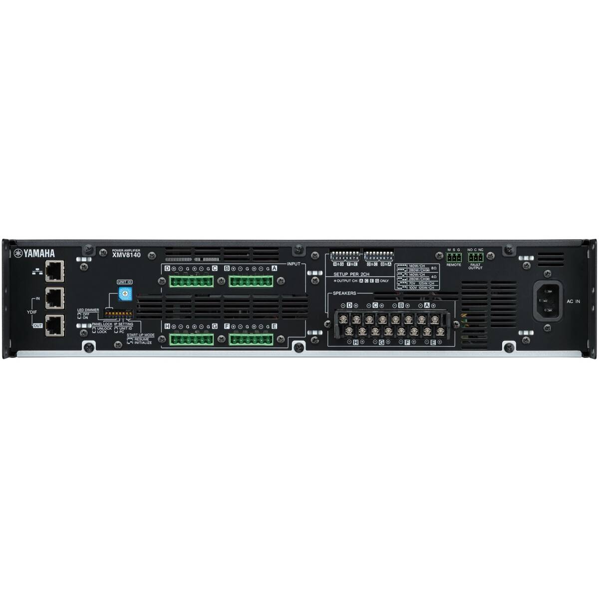 Yamaha XMV8140 8-Channel Power Amplifier - Image 3