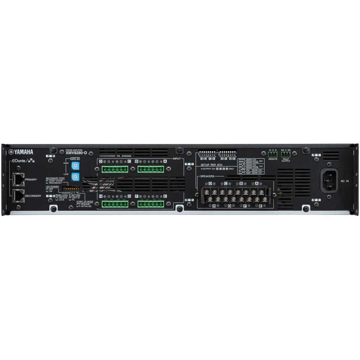 Yamaha XMV8280-D Power Amplifier - Image 3