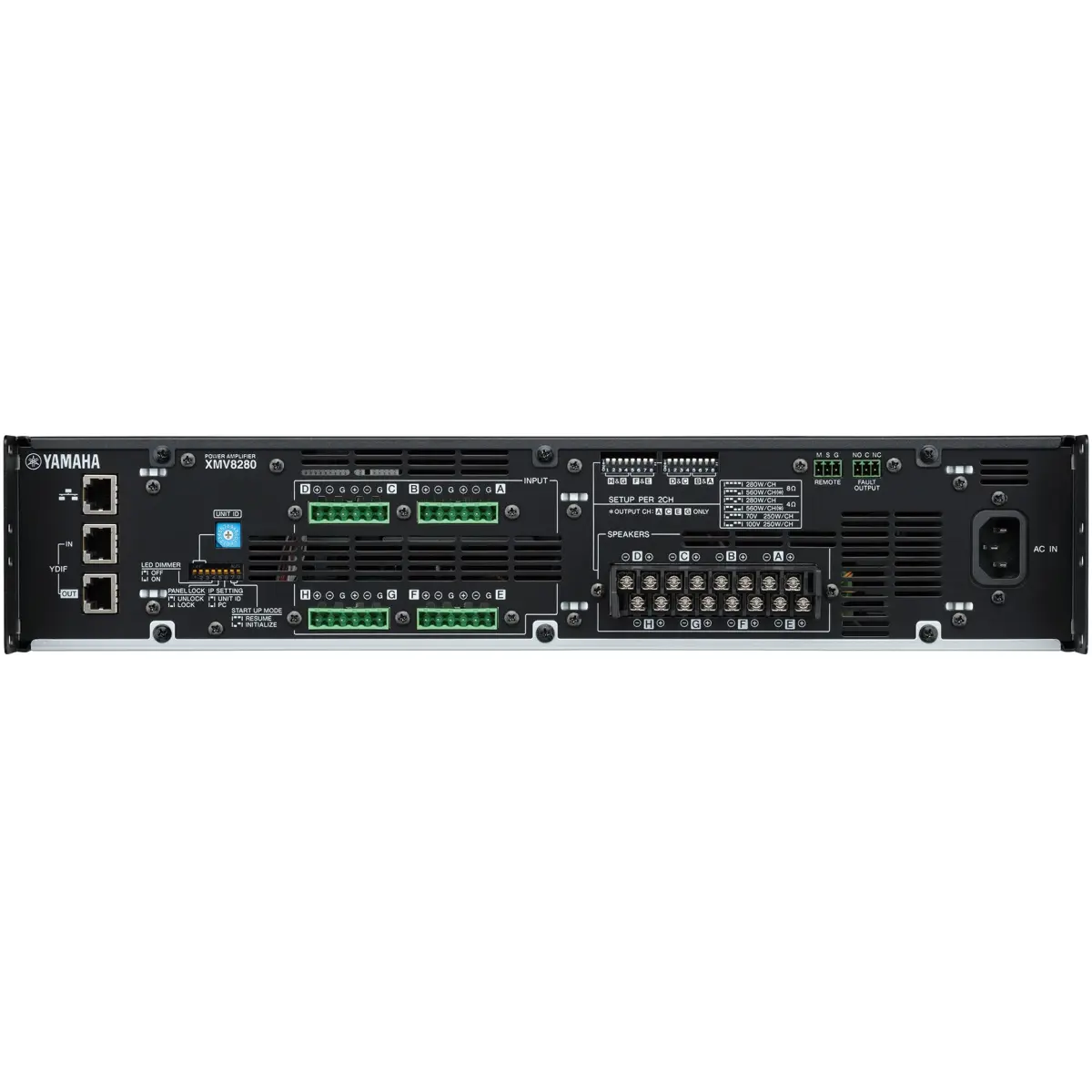 Yamaha XMV8280 //E Power Amplifier - Image 3