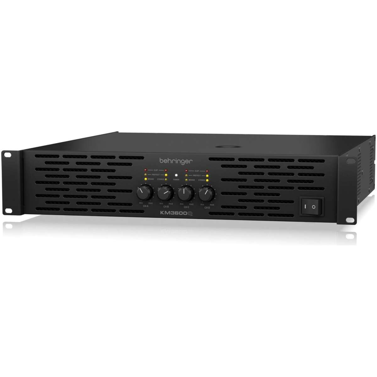 Behringer KM3600Q 3,600W 4-Channel Power Amplifier - Image 2