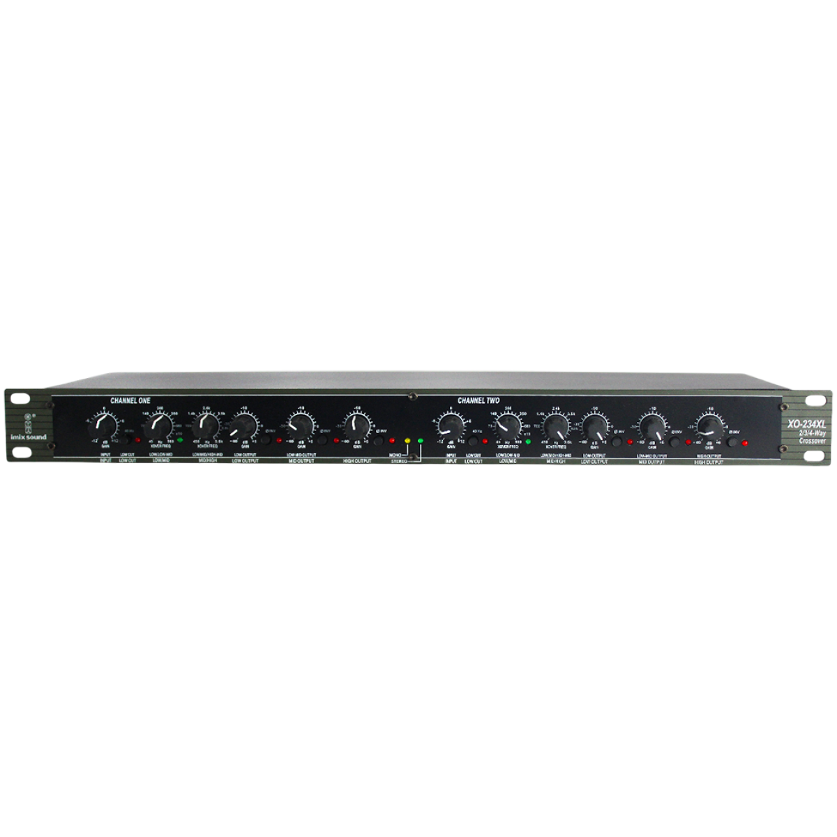 Imix Sound XO-234XL 4-Way Professional Audio Crossover - Image 2