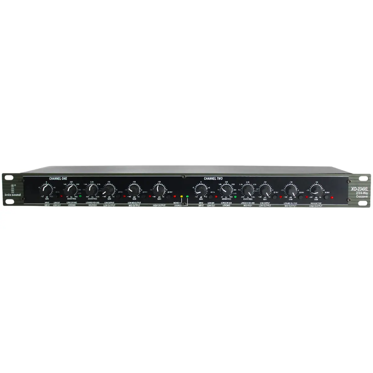 Imix Sound XO-234XL 4-Way Professional Audio Crossover - Image 2