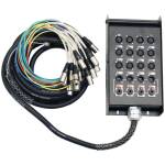30M Snake Cable 12 Chanels 4 Returns