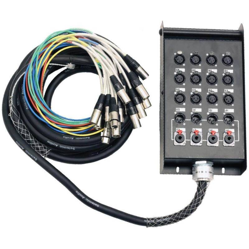 30M Snake Cable 12 Chanels 4 Returns
