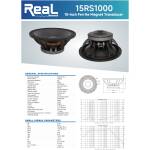 Real Sound 15RS1000 1000W 15" Loose Speaker - Image 5