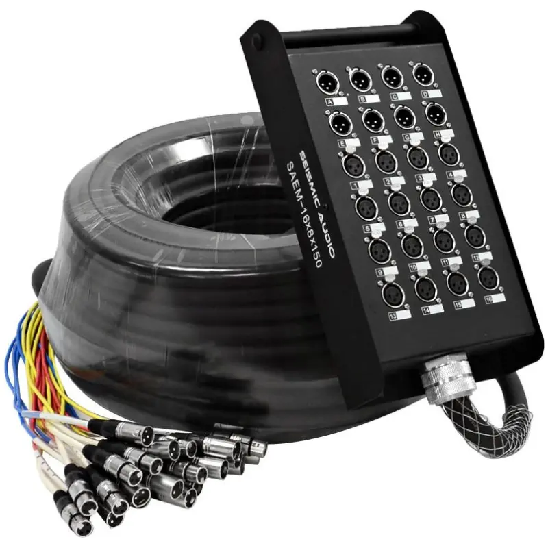 30M Snake Cable 16 Channels 4 Returns