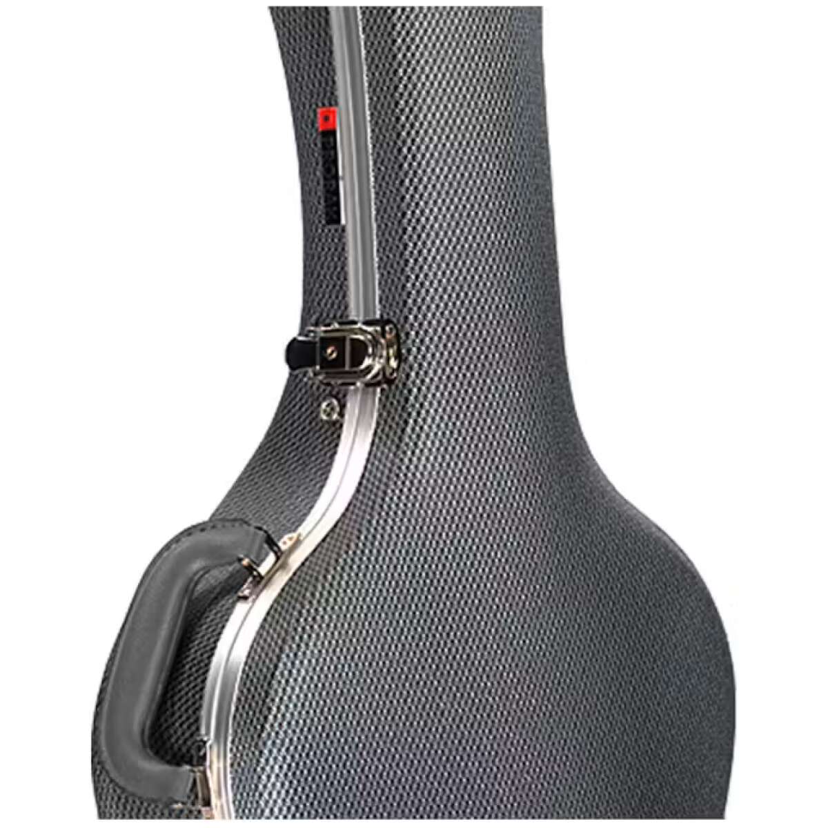 Prorak ABS Classic Guitar Case (Grey) - Image 4