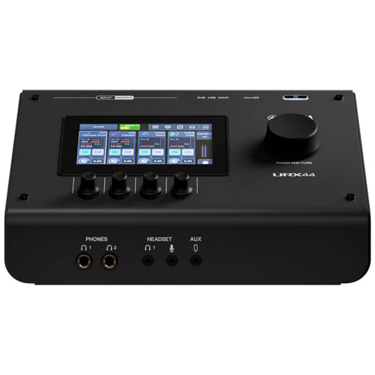 Yamaha URX44 6x4 USB-C Audio Interface (Black) - Image 2