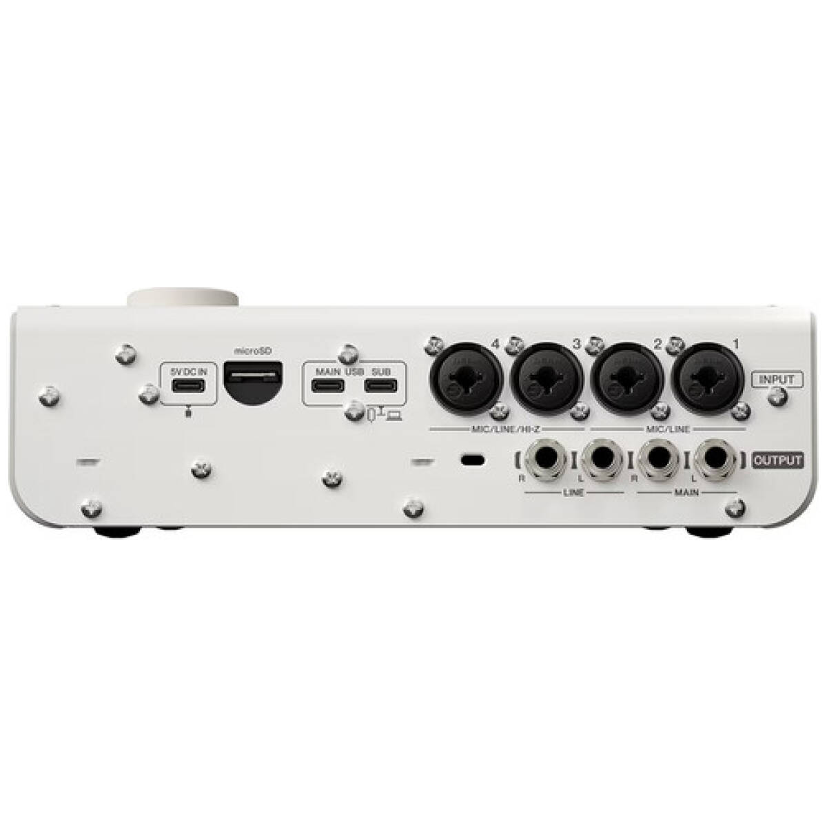 Yamaha URX44 6x4 USB-C Audio Interface (White) - Image 7