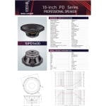 Imix 18PD1600 18" 1600W Loose Speaker - Image 5