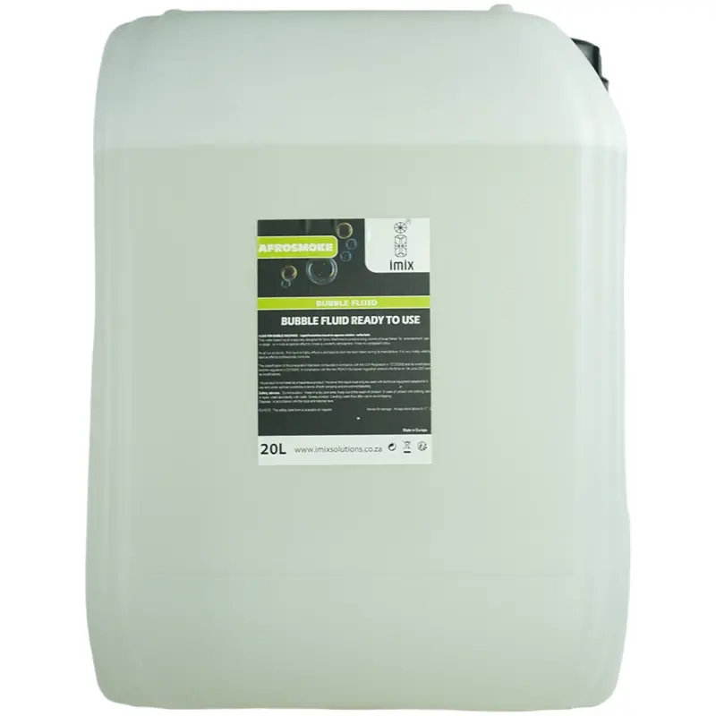 SFAT Afrosmoke Bubble Liquid (20L)