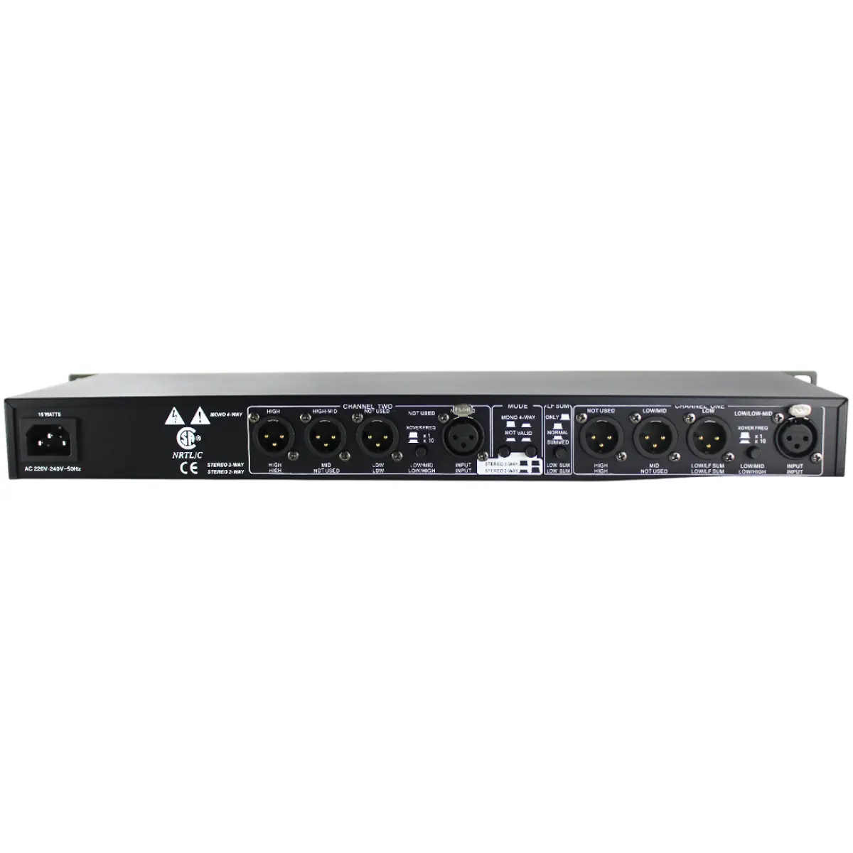Imix Sound XO-234XL 4-Way Professional Audio Crossover - Image 3