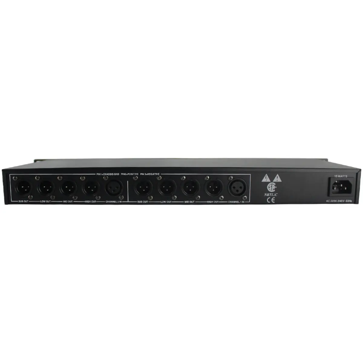 Imix Sound XO-204 3-Way Professional Audio Crossover - Image 3
