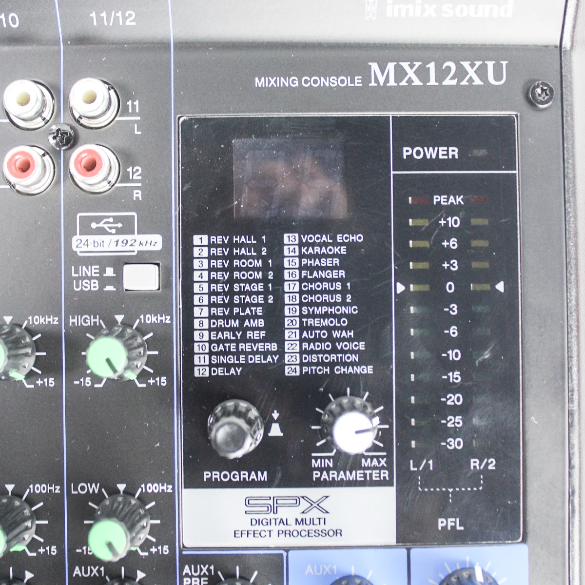 Imix MX12XU 12 Channel Analogue Mixer - A1 Sound