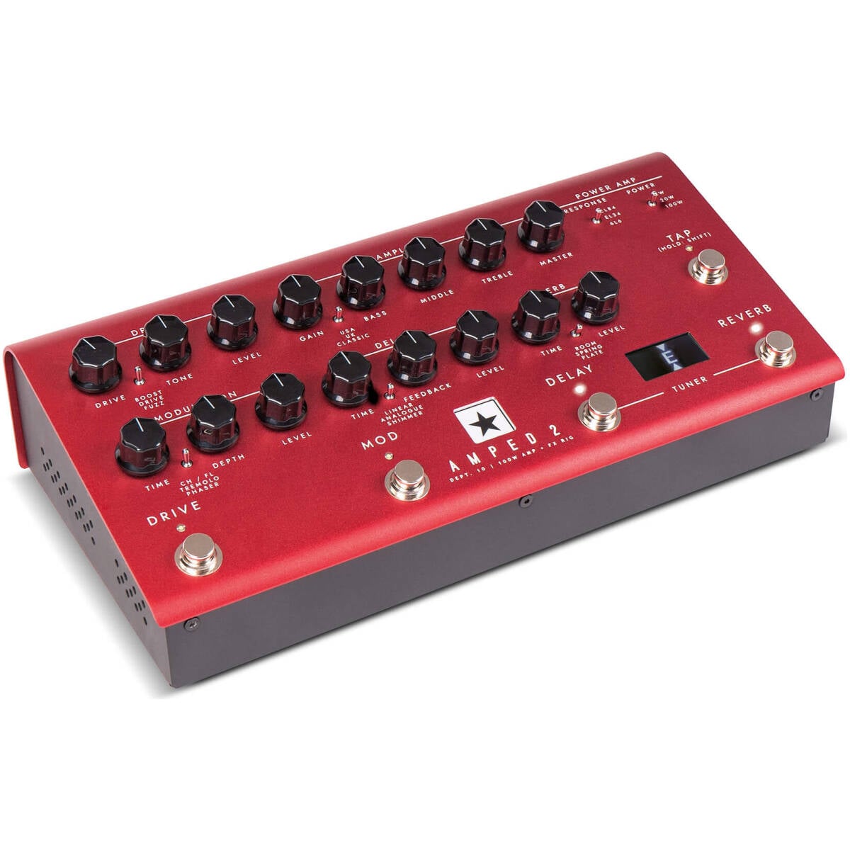 Blackstar DEPT10-AMPED2 Guitar Amplifier Pedal - Image 2