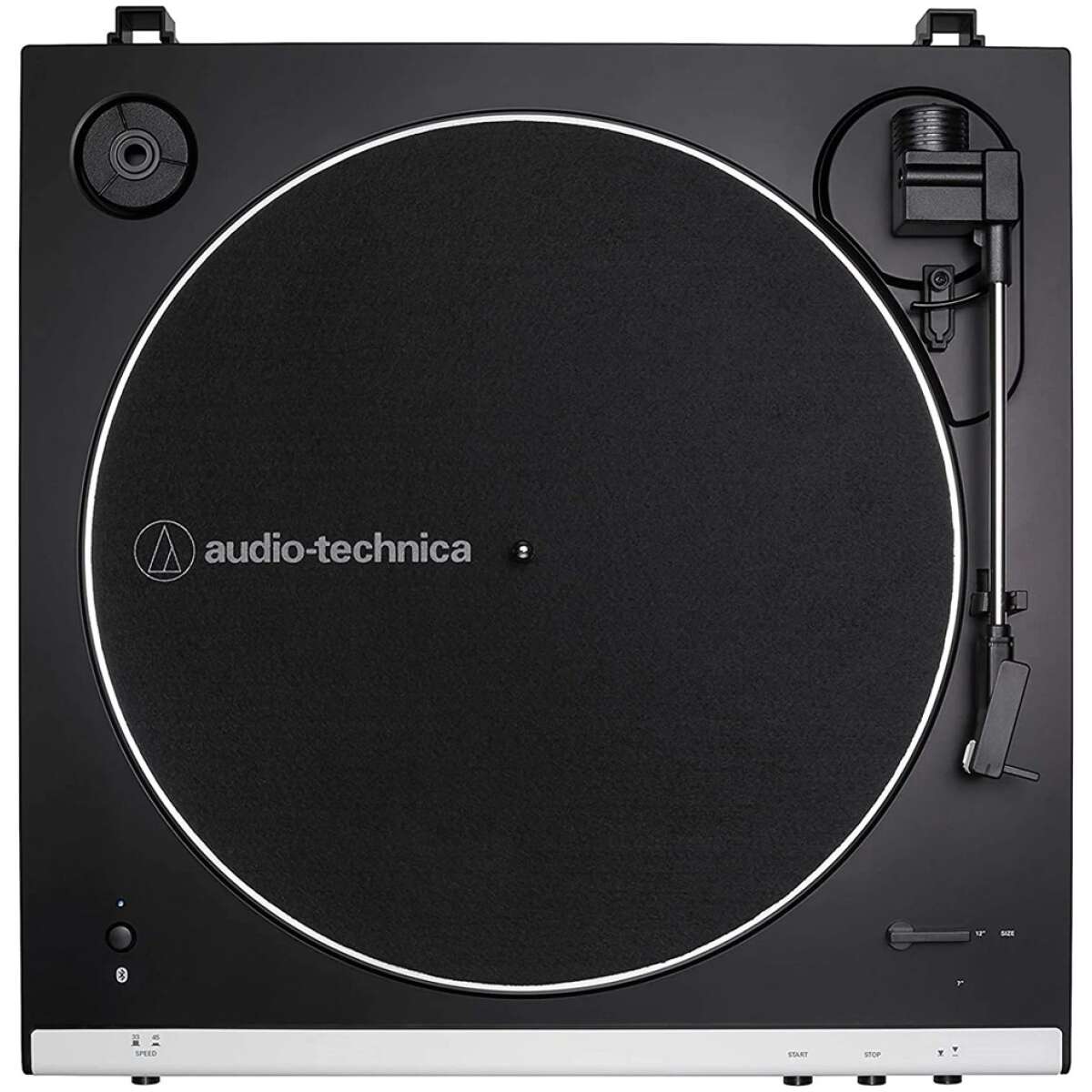 Audio-Technica AT-LP60XBT-WH White Wireless Belt-Drive Turntable - Image 3