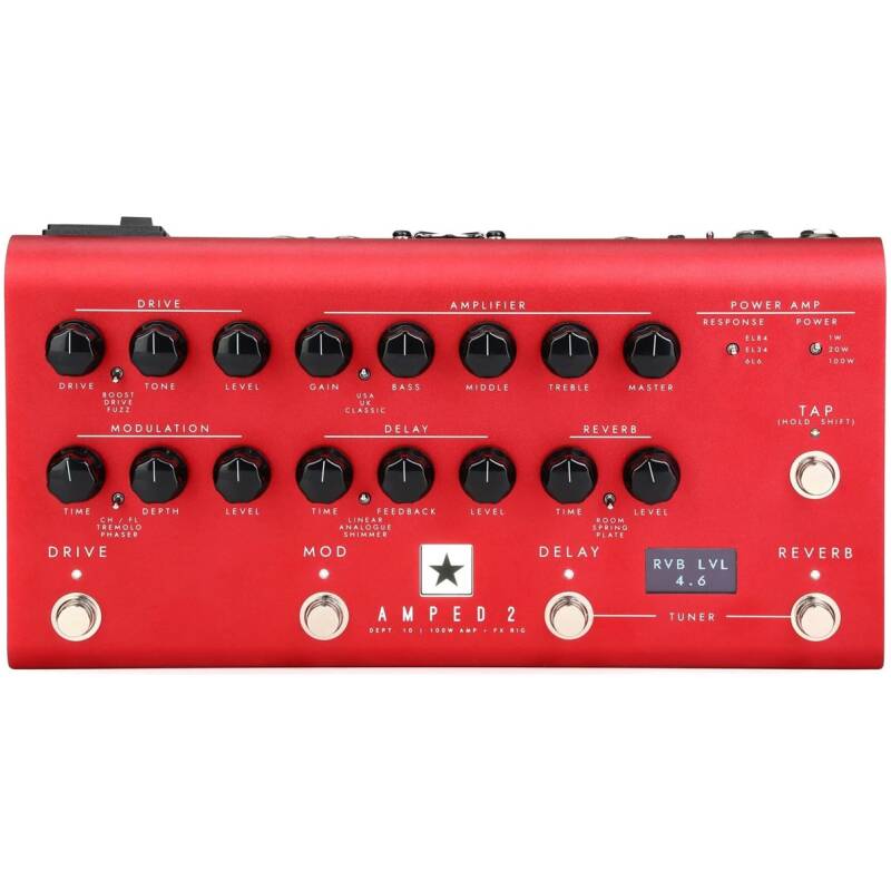 Blackstar DEPT10-AMPED2 Guitar Amplifier Pedal