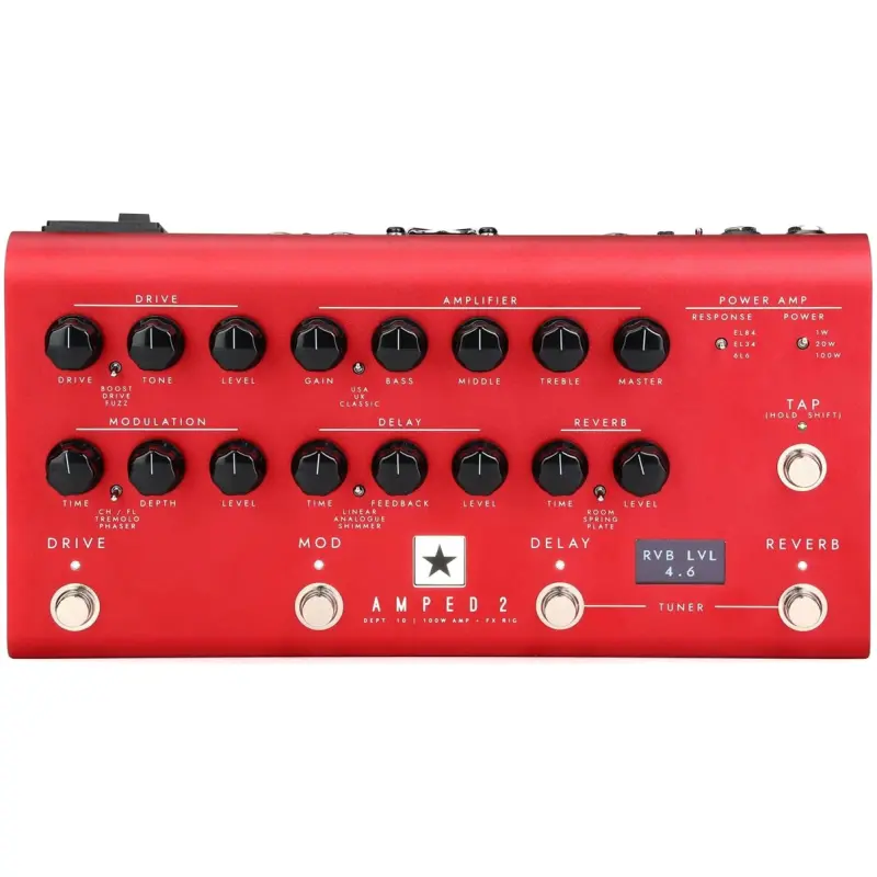 Blackstar DEPT10-AMPED2 Guitar Amplifier Pedal
