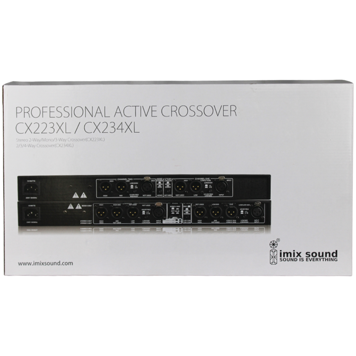 Imix CX234XL 4 way Mono/Stereo Crossover - Image 7