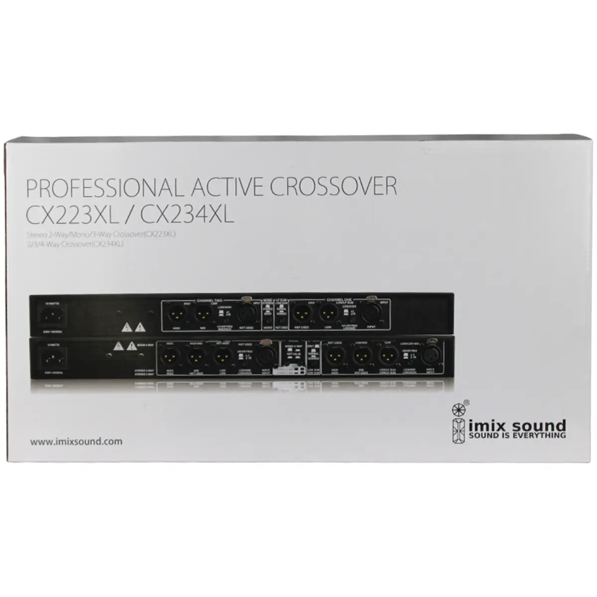 Imix CX234XL 4 way Mono/Stereo Crossover - Image 7