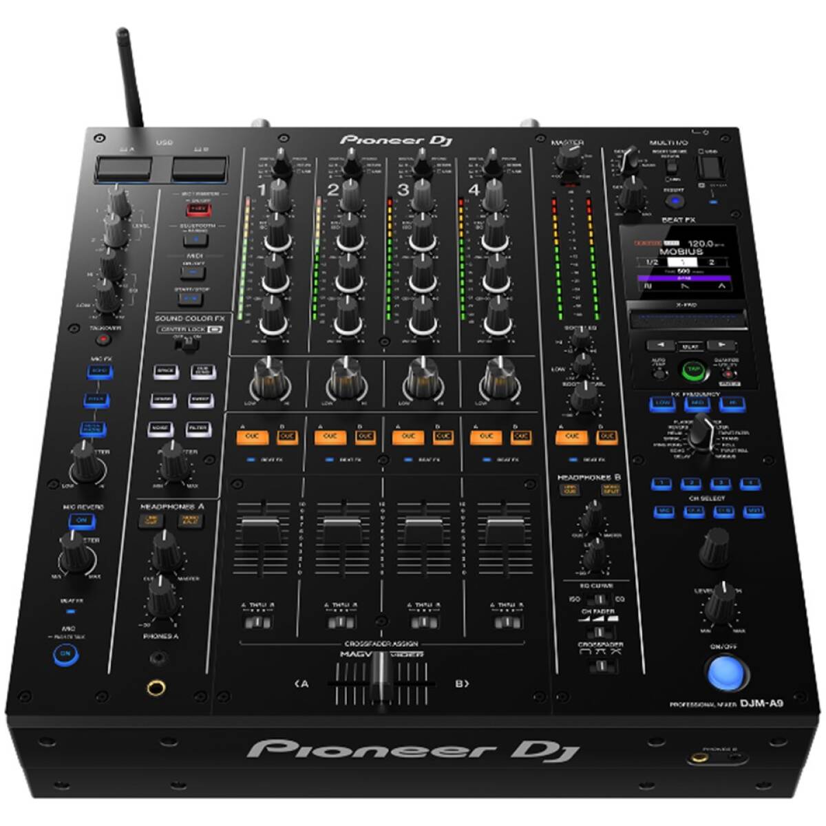 Pioneer DJ DJM-A9 4-channel Professional DJ Mixer - Image 2
