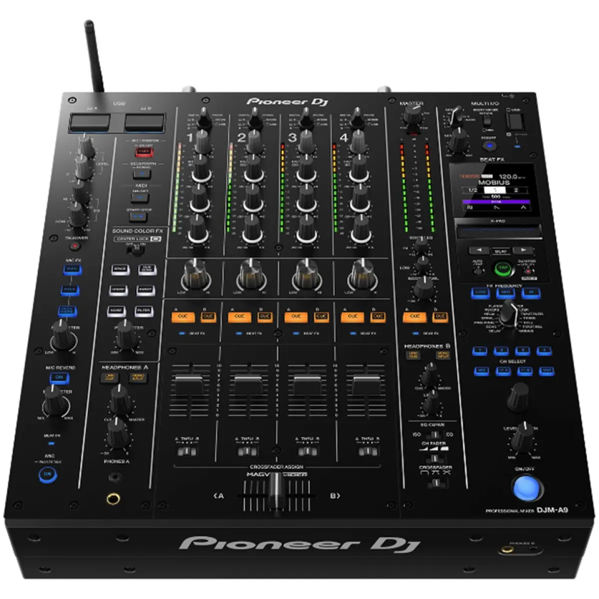 Pioneer DJ DJM-A9 4-channel Professional DJ Mixer - Image 2
