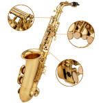 JinBao JBCS-280L Alto Saxophone - Image 5