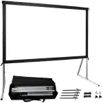 Imix Folding Projector Screen with Flight Case (Front + Rear Projection) - Image 3