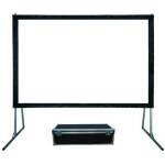 Imix Folding Projector Screen with Flight Case (Front + Rear Projection)