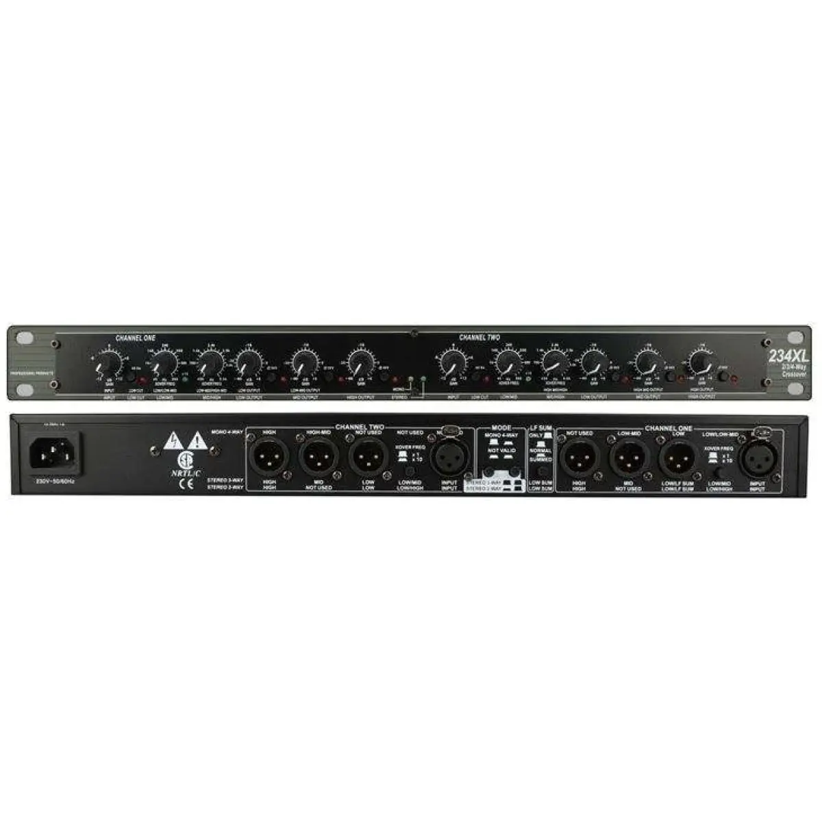 Imix CX234XL 4 way Mono/Stereo Crossover - Image 4