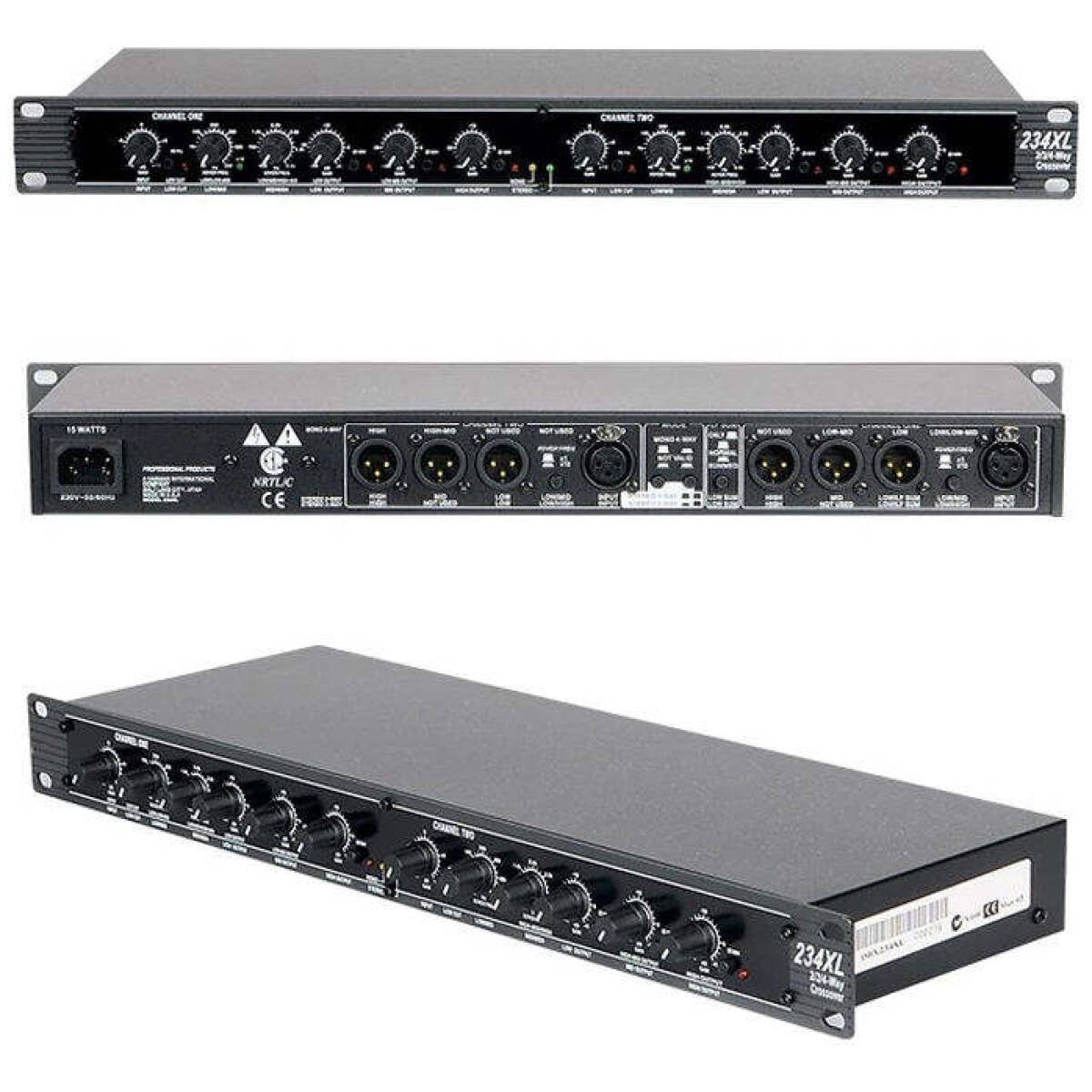 Imix CX234XL 4 way Mono/Stereo Crossover - Image 6
