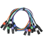 Imix IM-XLR06PK XLR Male to Female Microphone Cable