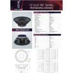 Imix IM12BM400 12" 400W Loose Speaker - Image 7