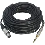 Imix Sound IMCJ15 Professional Low Noise Microphone XLR To Jack Cable 15M