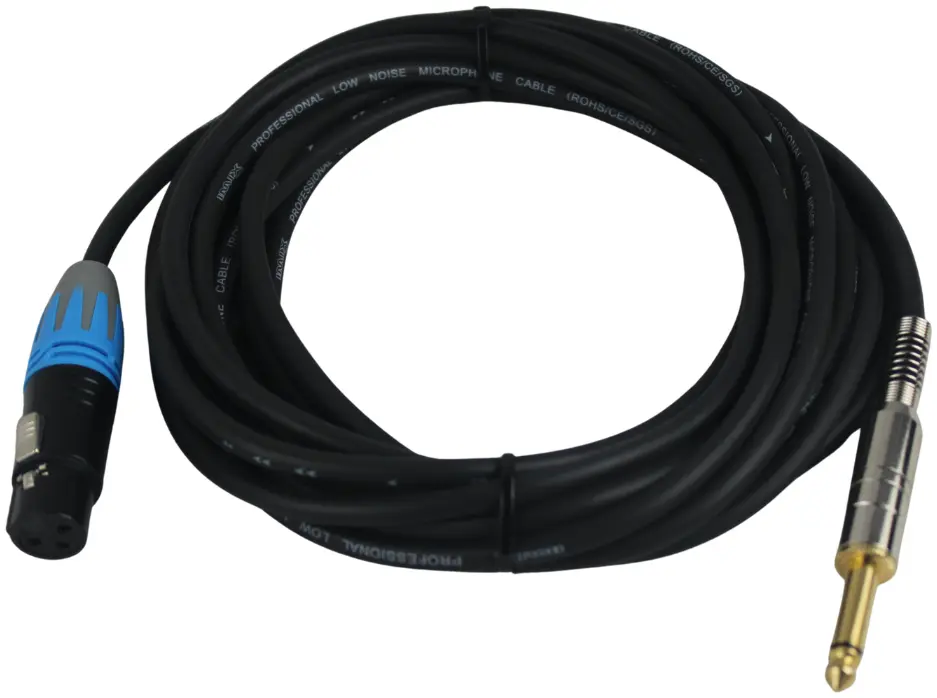 IMCJ5-XLR-5m.png Imix Sound IMCJ10 XLR Female To Jack Male Microphone Cable – 10M - Image 1