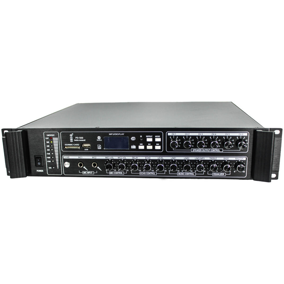 Imix PD-180 180W Public Address Amplifier - Image 2