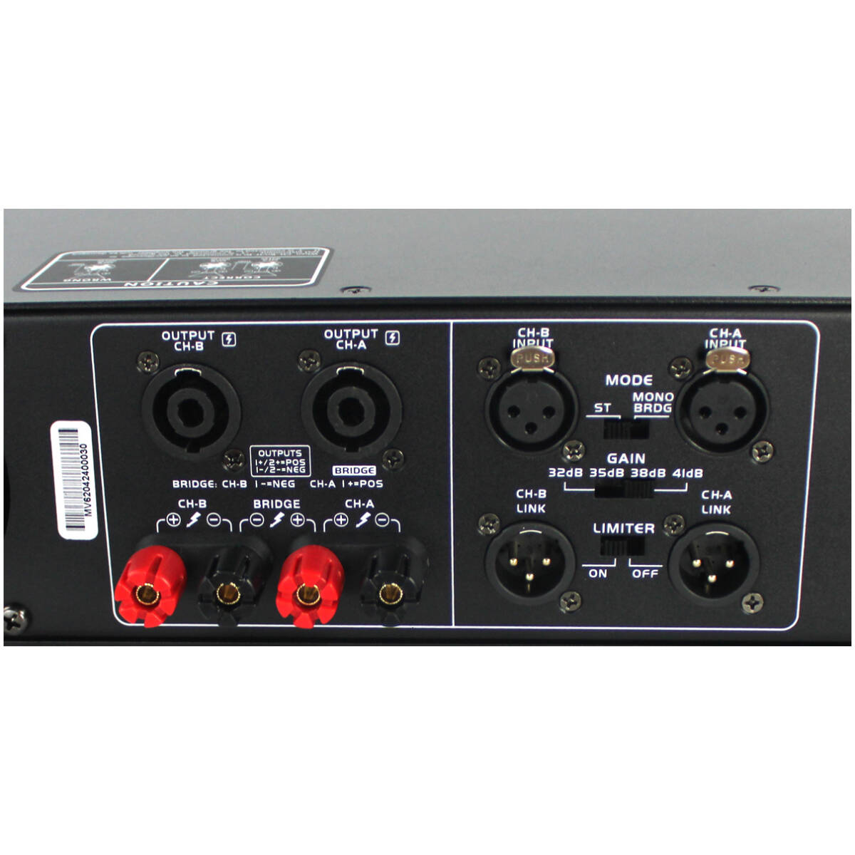 Imix MV5200-MK3 Power Amplifier - Image 4