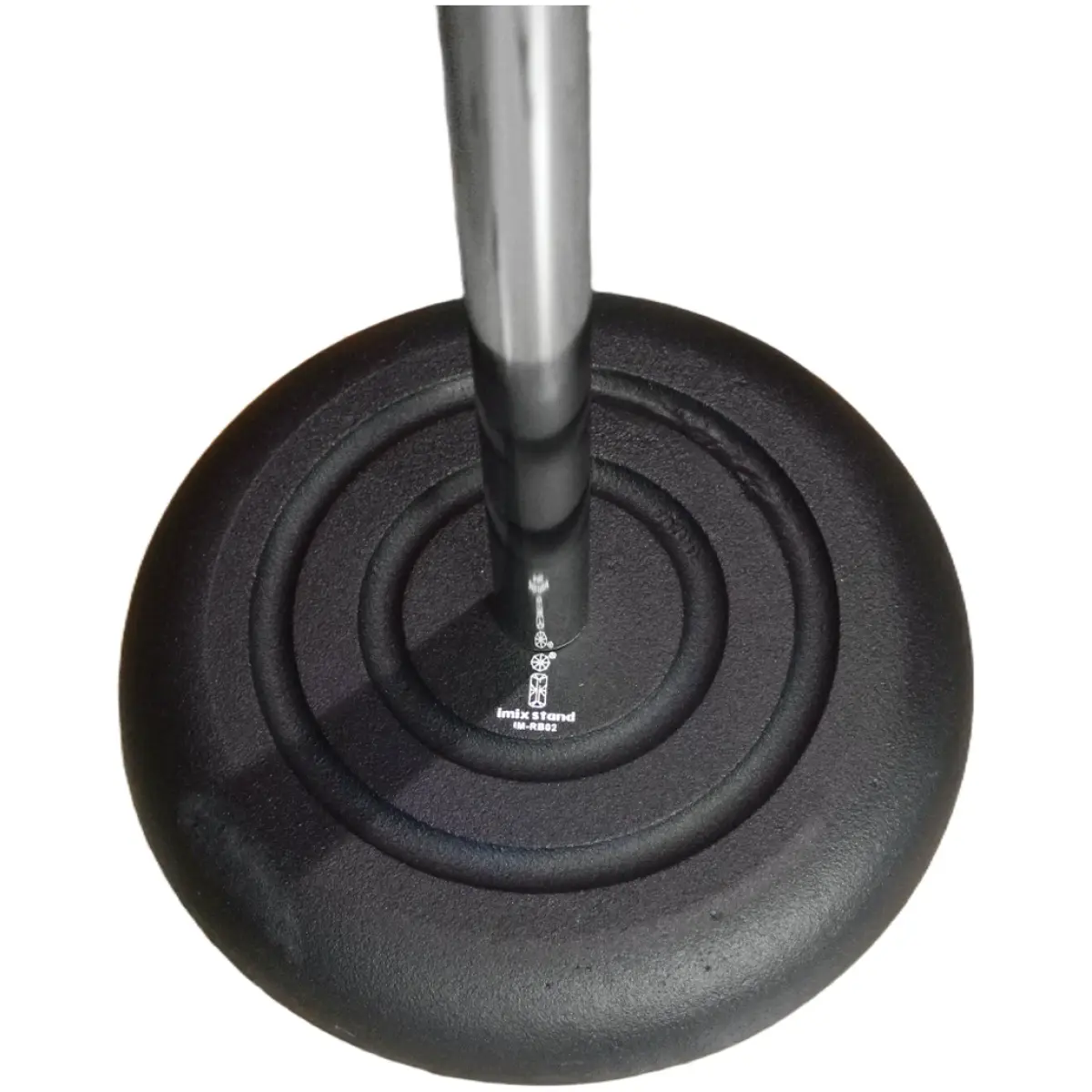 Imix Boom Arm Round Base Silver Mic Stand - Image 2